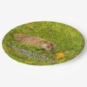 Groundhog Jour vous annonce! assiettes (Angle)