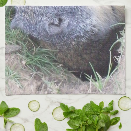 Groundhog Kitchen Towel Theedoek (Gevouwen)