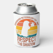 Groundhog Meteorology Est 1887 Blikjeskoeler (Blikje Achterkant)