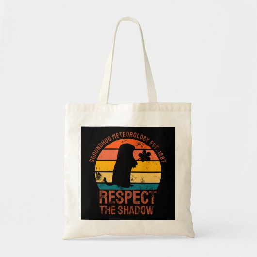 Groundhog Meteorology Est 1887 Tote Bag (Voorkant)