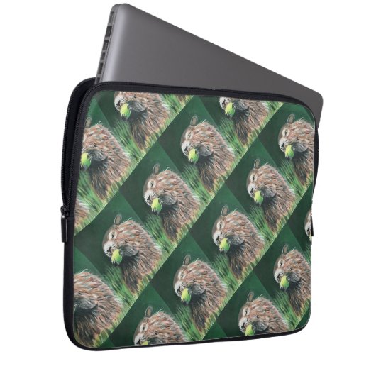 Groundhog pattern Electronics Bag Laptop Sleeve (Voorkant Rechts)