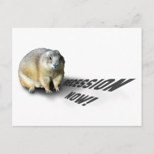 Groundhog Phil zegt... Briefkaart