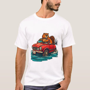 GROUNDHOG rencontre la nature : T-Shirts imprimés