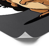 Groundhog Shadow Dinosaur Puppet Happy Groundhog D Poster (Hoek)