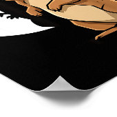 Groundhog Shadow Dinosaur Puppet Happy Groundhog D Poster (Hoek)