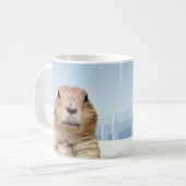 Groundhog Snow Day Koffiemok (Voorkant links)