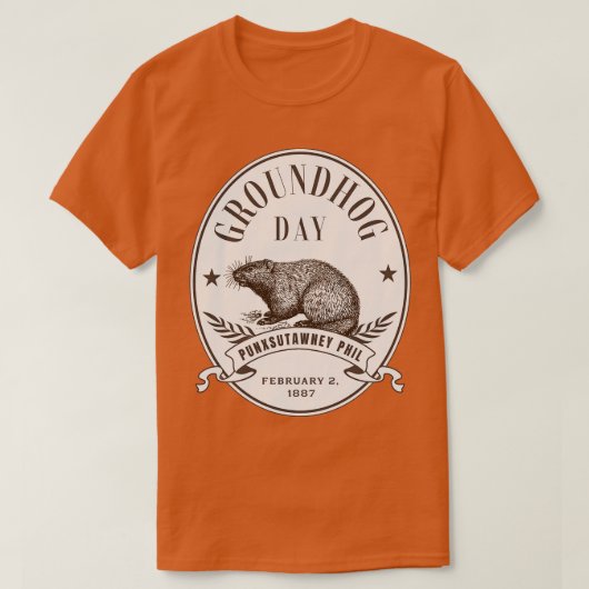 Groundhog T-shirt (Design voorkant)