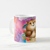 Groundhog Theme Café Mug (Devant gauche)