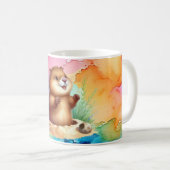 Groundhog Theme Café Mug (Devant droit)