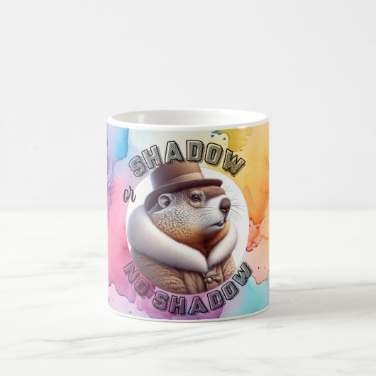 Groundhog Theme Café Mug (Centre)