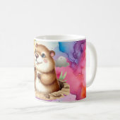 Groundhog Theme Café Mug (Devant droit)