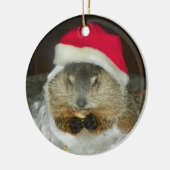 Groundhog/Woodchuck Clara Ornament (Links)