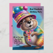 Groundhog ziet psychedelische kleuren kaart (Voorkant / Achterkant)