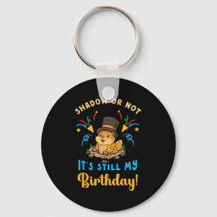 Groundhogdag Verjaardag Schaduw Of Niet Toch Mijn Sleutelhanger