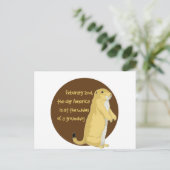 Groundhog's Day Briefkaart (Staand voorkant)