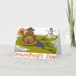 Groundhog's Day Kaart