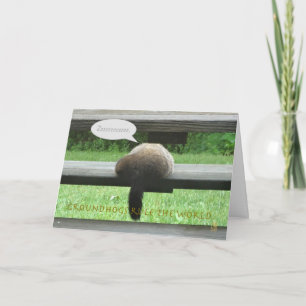 Groundhogs Rule Retirement Kaart