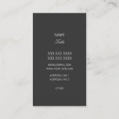 Group on Mode Dazzling Blue Visitekaartje (Achterkant)