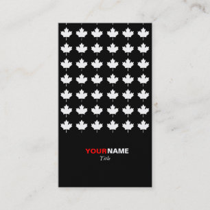 Group on Modern Maple Gold Visitekaartje