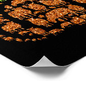 Group Sheeps Pumpkin Cute Shape Halloween Thanksgi Poster (Hoek)