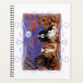 Groupe 4 King Charles Cavalier Spaniels Planner (Devant)