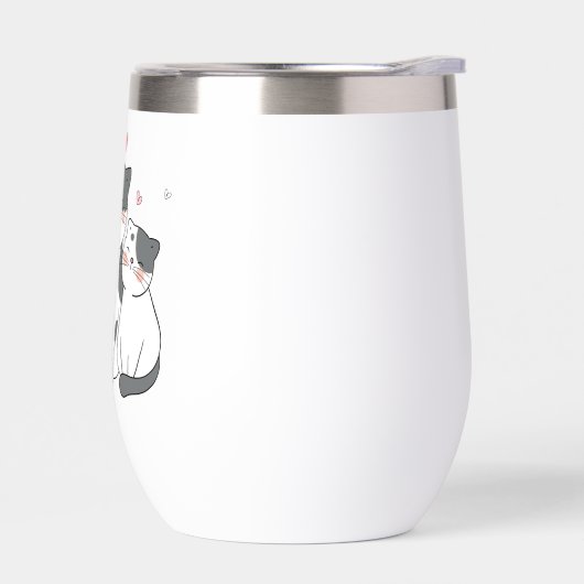 groupe de chats mignons | Conception amoureux des  (Gauche)