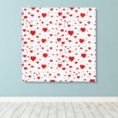 Groupe de Coeurs Enveloppé Toile (Quad) (Insitu (Plancher de Bois))