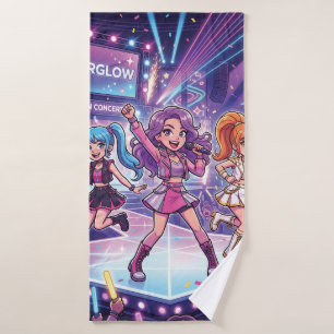 Groupe de filles JPop de dessin animé