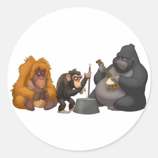 Groupe de Jug des Stickers Apes (Devant)