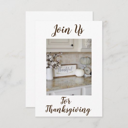 ***GROUPE DE REMERCIEMENTS*** INVITATION (Devant / Derrière)