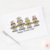 Groupe de stickers ou de marqueurs d'infirmières m (Enveloppe)