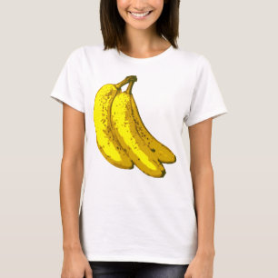 Groupe de T-shirt de bananes