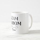 Groupe d'équipe - Amusant Groomsmen Mug (Devant droit)
