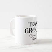 Groupe d'équipe - Amusant Groomsmen Mug (Devant gauche)