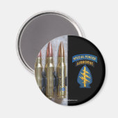 groupe des forces spéciales Magnet green berets ve (Recto/Verso)