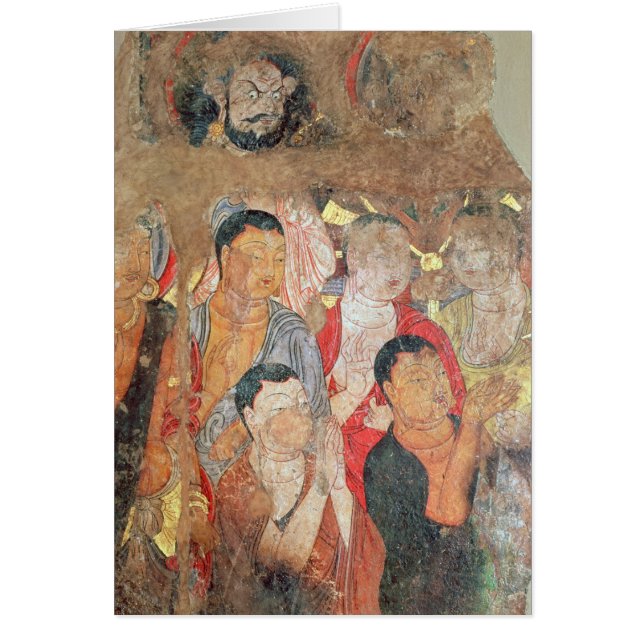 Groupe des moines et du Bouddha (Devant)
