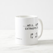 Groupe extra-spécial Théoriste Mug (Devant droit)