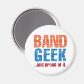 "Groupe Geek...et proud of it" Aimant (Recto/Verso)