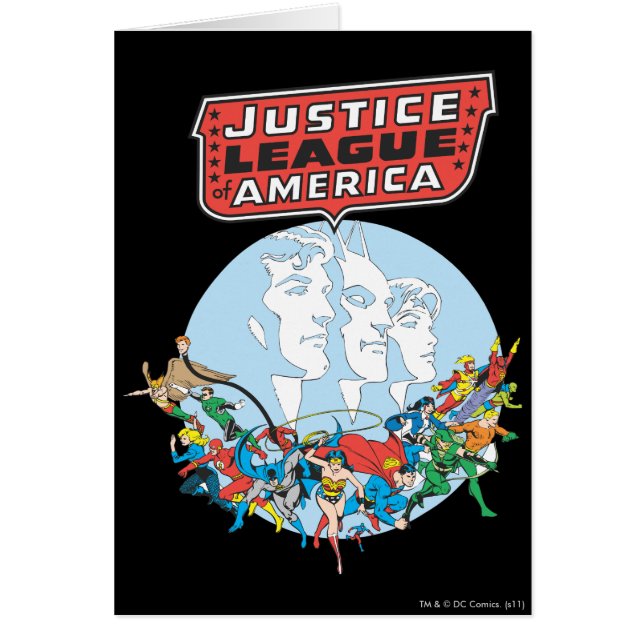 Groupe Justice League of America (Devant)