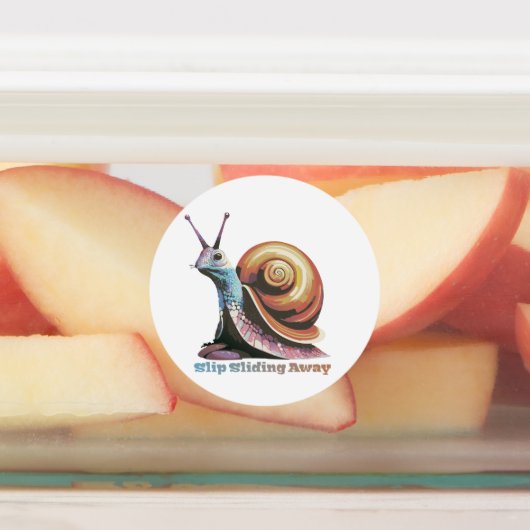 Groupe Motovationnel De 3 Stickers Snail Différent (Apposé)