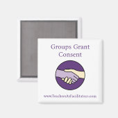 Groupes Octroyer le consentement Magnet TAF (Recto/Verso)