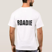 Groupie-Roadie T-shirt (Achterkant)