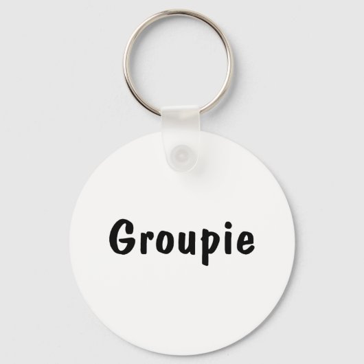 Groupie Sleutelhanger (Voorkant)