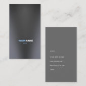 Groupon Metall Visitekaartje (Voorkant / Achterkant)