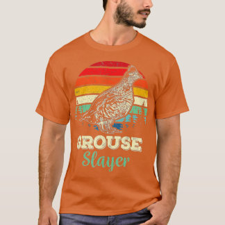 Grouse laag Funny Ruffed Grouse vogeljacht Gif T-shirt