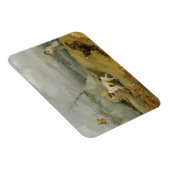 Grouse schietsport (olie op doek) magneet (Rechterzijde)