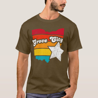 Grove City Ohio Vintage Verdrietig Souvenir 2 T-shirt