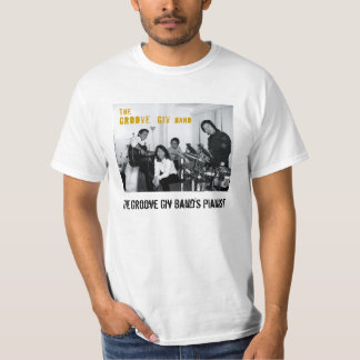 grove giv_2, The Groove Giv Band's Vocalist T-shirt