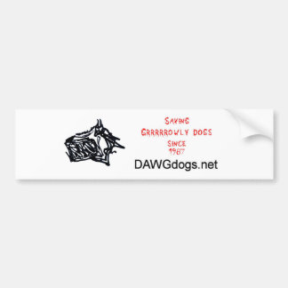 grove honden bumpersticker