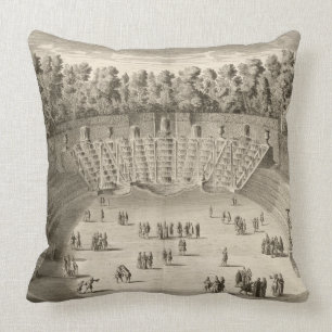 Grove of the Salle du Bal, Versailles, uit 'Les P Kussen